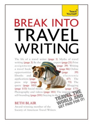cover image of Break Into Travel Writing